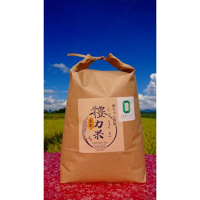 【ふるさと納税】令和7年度産　體力米（たいりょくまい）コシヒカリ 玄米 5kg ｜ 米 ブランド米 栃木県 大田原市