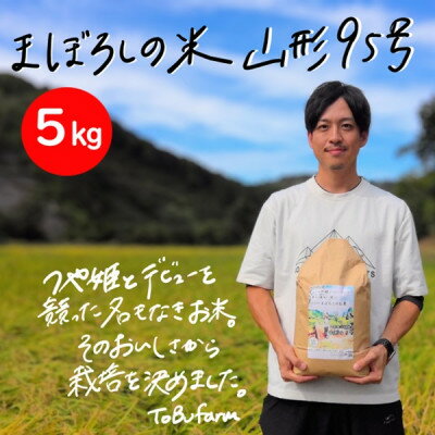 【ふるさと納税】令和7年産米　山形県小国町産山形95号　精米5kg　東部開発【1509406】