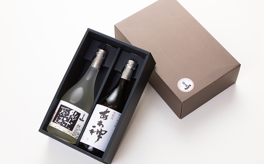 淡路の地酒千年一酒造の「純米原酒」と「あわ神」セット　[日本酒 お酒]