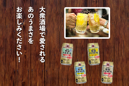 【TaKaRa焼酎ハイボール】タカラ 酒 焼酎 チューハイ 辛口 国産 人気 飲み比べ (4種×各24本）