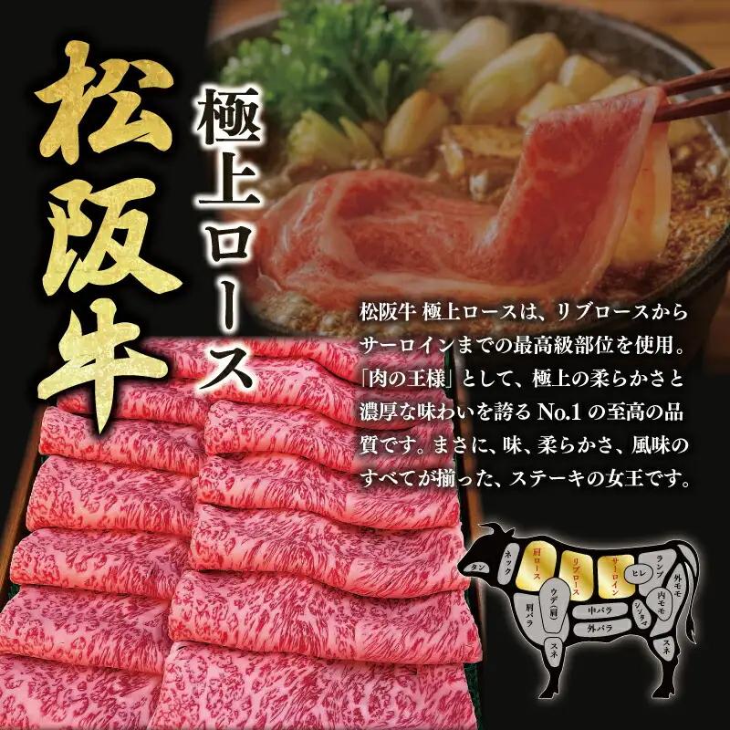 松阪牛極上ロースすき焼用300g　NT6