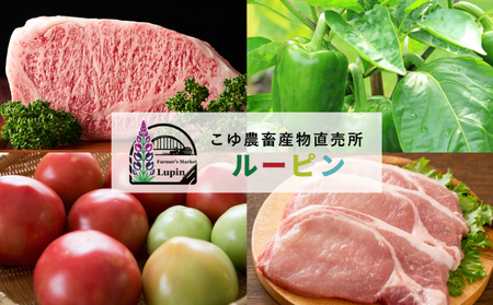 JAこゆ牛 特選木城産 カルビ500g 焼肉用_K56_0006