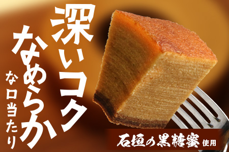 石垣島 やし屋手作り 黒糖バウムクーヘン　直径15cm以上×2箱　YA-1