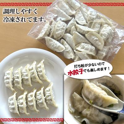 ふるさと納税 境町 【茨城県共通返礼品】◎最短翌日発送◎ ローズポーク使用 冷凍餃子 約120個 (540g×4袋) |  | 03