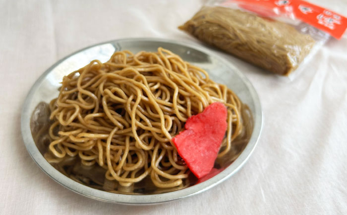 【TVで紹介】 角屋 袋入り焼きそば ソース味 20袋 | 焼きそば ヤキソバ ソウルフード ワンハンド 北海道 | 有限会社角屋 [BOCA001]