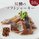 【ふるさと納税】ジャーキー 桜鱒 ソフトジャーキー 50g 1個 桜チップ 燻製 しっとり食感 オリジナル 魚醤油 みりん 使用 深い味わい おつまみ 酒の肴 食品 お取り寄せ お取り寄せグルメ 宮崎県 延岡市 送料無料