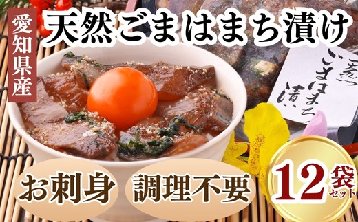 岬だよりの＜調理不要＞天然 はまちのごま漬け　12袋セット