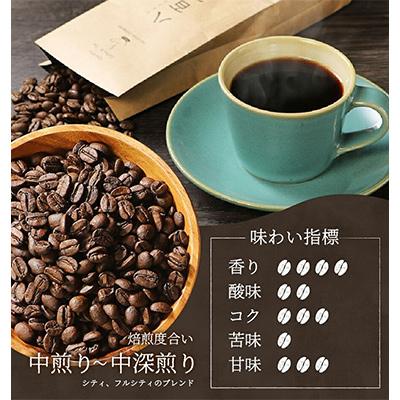 ふるさと納税 富士吉田市 【毎月定期便】訳あり　八百万ブレンド　豆　400g　6か月目ブルマン100g付全6回 |  | 03