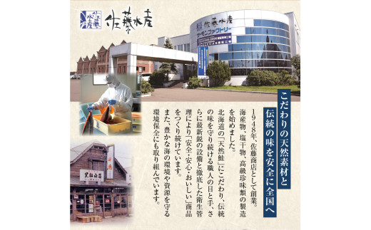 【12月発送】佐藤水産 北海道産 塩いくら 480g