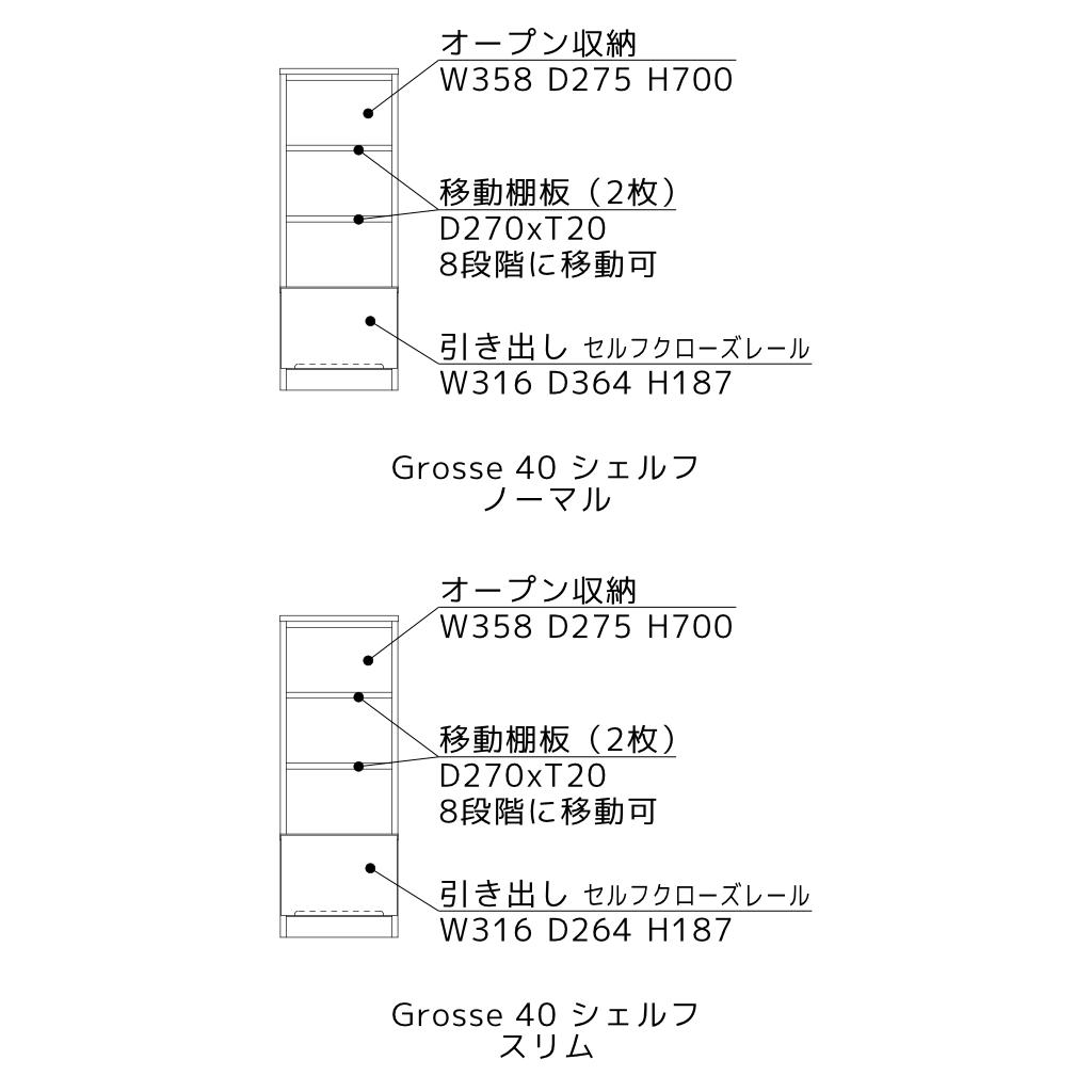 当返礼品はスリムタイプです。