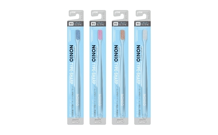 NONIOハブラシ TYPE-SHARP やわらかめ (18本)　ハブラシ 歯ブラシ 歯磨き はみがき 歯 NONIO ノニオ SHARP シャープ 極細毛 歯垢除去 歯間 奥歯 口腔 口腔ケア 日用