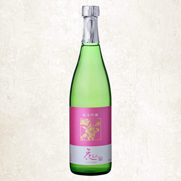 【ふるさと納税】＜内容量が選べる＞花笑み 純米吟醸 (720ml・1800ml) 酒 お酒 日本酒 地酒 アルコール 飲料 常温 【opby009・opby010】【尺間嶽酒店】