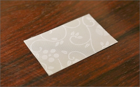 丹後ちりめん名刺