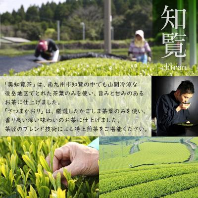 ふるさと納税 南九州市 奥知覧茶と鹿児島茶 特上煎茶セット |  | 02