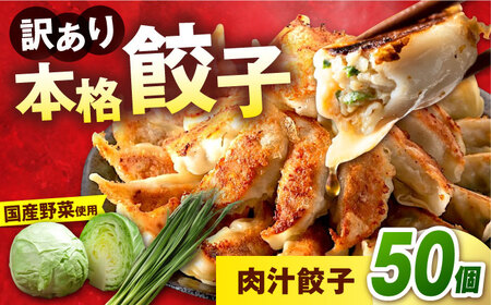訳あり 本格　肉汁餃子 50個セット[AKHQ007]餃子