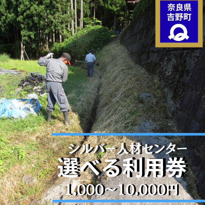 【ふるさと納税】シルバー人材センター利用券 選べる3種類 ｜ お片付け お墓 清掃 代行