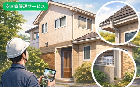 空き家管理サービス 屋外点検のみ 【yuib0001】