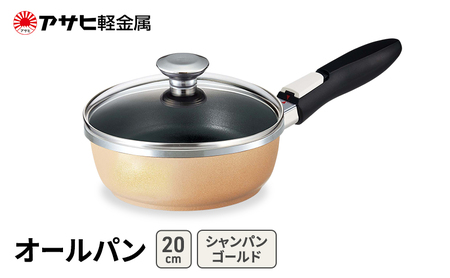 フライパン オールパンゼロ 20cm ゴールド フライパン