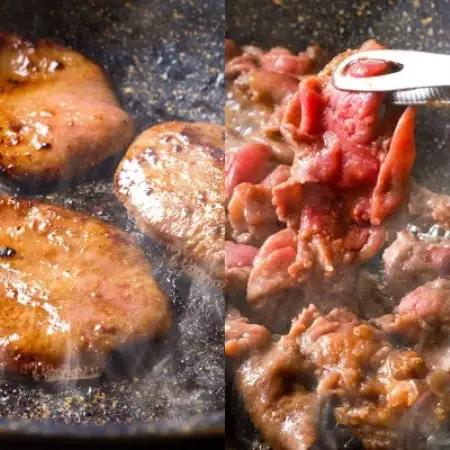 遠野の天然醸造味噌で 熟成 した 牛タン セット 合計 400g あんべ 安部商店【配送不可地域：離島】【1500051】