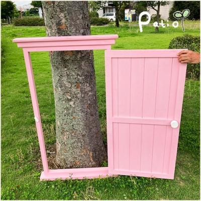 ふるさと納税 小牧市 フェイクドアーのオブジェ 大 色:ピンク[161P20-02] |  | 01