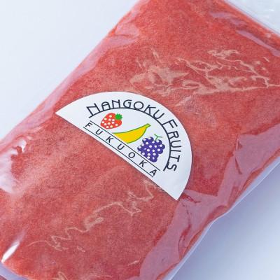 ふるさと納税 大任町 フルーツソムリエが作った福岡産濃厚あまおうフルーツソース1kg×2袋(大任町)