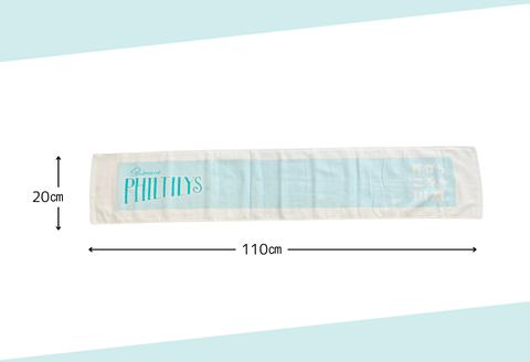 410345【島根フィルティーズ公式グッズ】マフラータオル 長さ110㎝✕幅20㎝