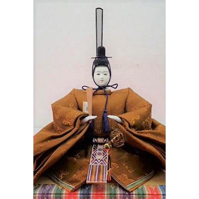 ふるさと納税 小野市 親王　京十番 正絹　黄櫨染「令和雛」毛氈飾り　No.10-215 |  | 02