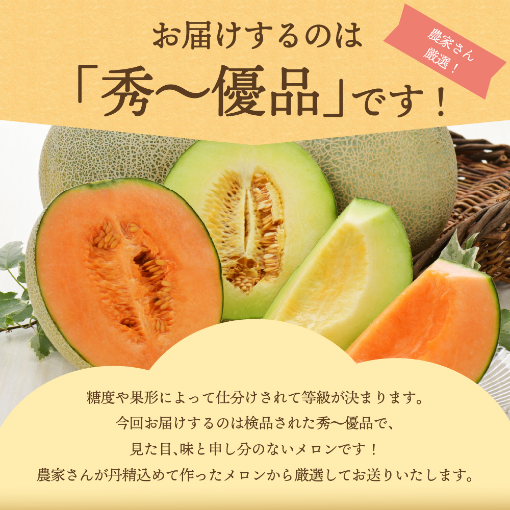 【2026年先行予約】メロン 約 5kg 秀～優  ( 青肉 3～6玉 ）【2026年7月後半発送】【 津軽産 青森 緑肉 青肉メロン 】