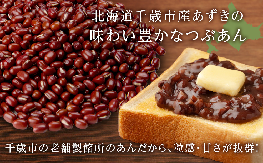 小倉トースト用 つぶあん(1食分)×6袋 北海道