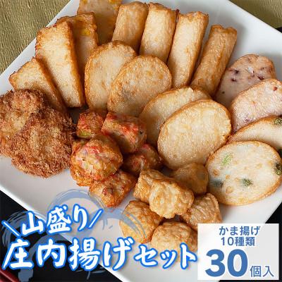 ふるさと納税 鶴岡市 山盛り庄内揚げセット　10品　A25-503