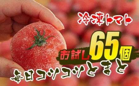 訳あり 冷凍トマト フルーツトマト 冷凍 約3kg（65個前後）　大容量 業務用 保存用