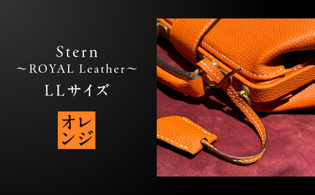 Stern～ROYAL Leather～ LLサイズ（オレンジ） K338-004_02 バッグ 高級革 おしゃれ