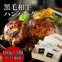 【ふるさと納税】黒毛和牛100%ハンバーグ【160g×5個】 | 愛知県 名古屋市 愛知 名古屋 楽天ふるさと 納税 支援品 返礼品 支援 返礼 お礼の品 お取り寄せグルメ 取り寄せ グルメ お取り寄せ 食品 牛肉 牛 ハンバーグ お惣菜 惣菜 おかず 牛肉ハンバーグ お肉