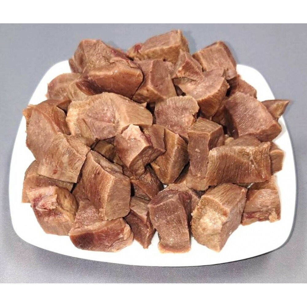 【ふるさと納税】ボイル牛たん　カレー・シチュー用　500g