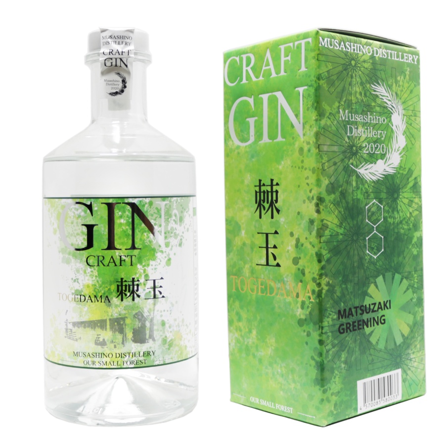 ＜棘玉 TOGEDAMA＞Japanese Caft GIN 棘玉 700ml