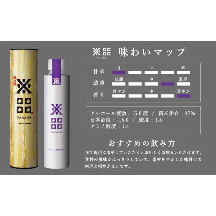 純米大吟醸 沢の鶴NADA88 3本セット 180ml×3　
