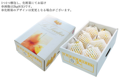 ル レクチエ 4kg (7～12個) 令和7年度 洋梨 新潟県産 ル・レクチェ 洋梨の貴婦人 【019S025】