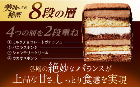 『定期便』_＜ニッポン全国おやつランキング　グランプリ受賞＞長崎石畳ショコラ　ハーフサイズ3個_全6回