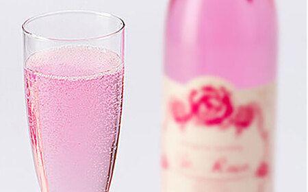 ＜新感覚！バラの香りにつつまれる炭酸飲料＞セイントローズ G 500ml 佐賀県/株式会社Rose [41AAAS002]