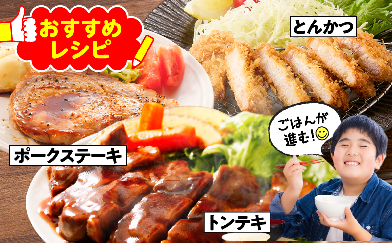 鹿児島県産豚肉ロースカツ用 3.2kg セット　KN165-009