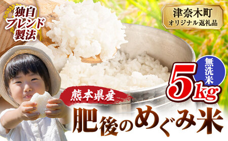 【年内発送】 無洗米  肥後のめぐみ米 5kg 無洗米　