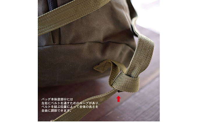 復刻版マタギバッグ『サブロー』／Lサイズ　バンナイズ 帆布 リュック バックパック 大容量 トラベル キャンプ 防災