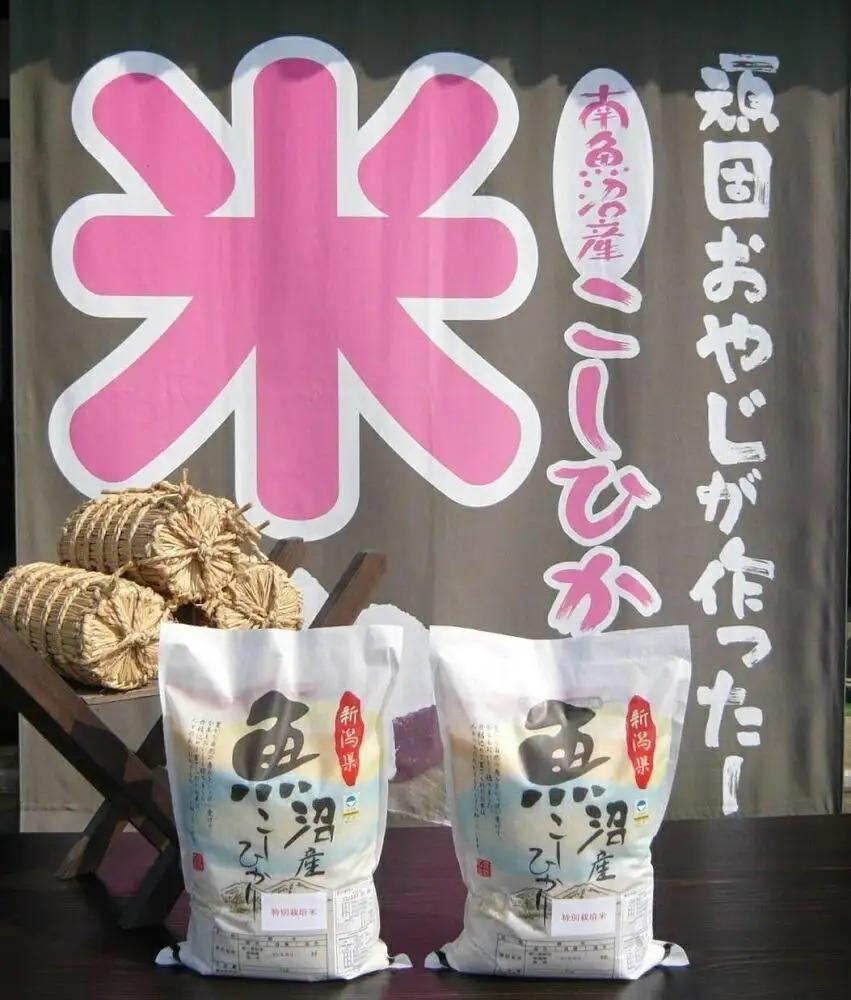 【令和7年】特別栽培米　がんこおやじが作った南魚沼産コシヒカリ 白米１０kg（５kg×２袋） | 米