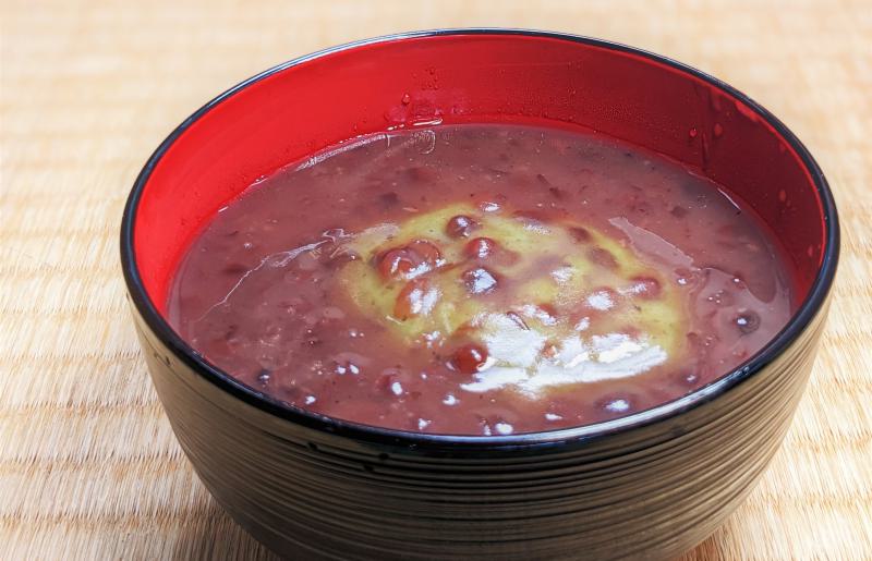 老舗和菓子屋さんの杵つき生丸餅（よもぎ）12個＆つぶあん 200g×3セット 099H4039