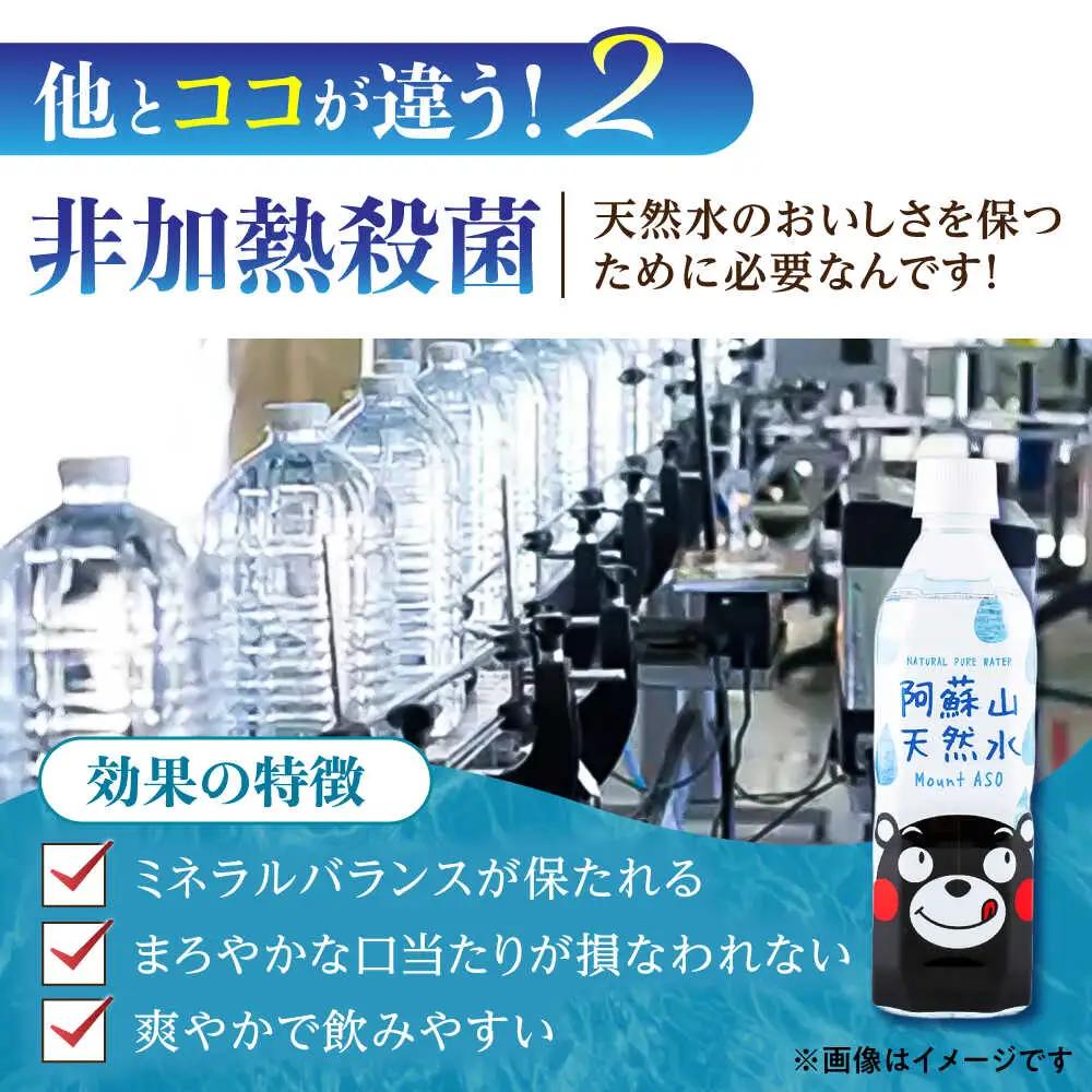 阿蘇山天然水 500ml 計48本(24本×2ケース)  BHDG003 ペットボトル ペットボトル