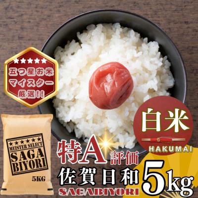 ふるさと納税 基山町 さがびより白米5kg(基山町)