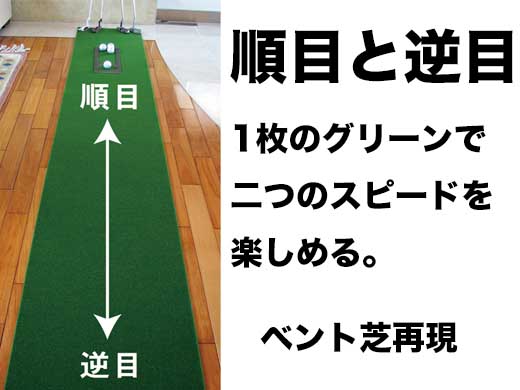 ロングパット! 特注 45cm×10m SUPER-BENT パターマットシンプルセット (距離感マスターカップ付き) (パターマット工房 PROゴルフショップ製) 【パターマット工房PROゴルフショ