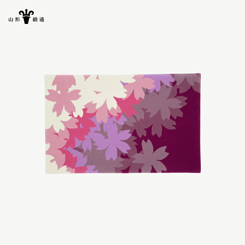 【ふるさと納税】 【山形緞通】SAKU - 咲く (XS) [絨毯 じゅうたん ラグ カーペット oc-losks]