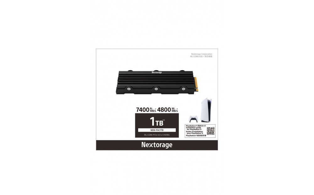 Nextorage PS5用内蔵SSD 1TB NEM-PAC 141305_KE59