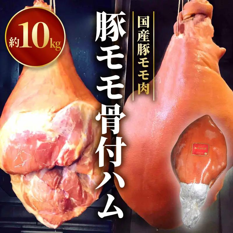 豚モモ骨付ハム 肉 豚肉 ハム 骨付き